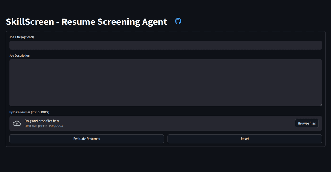 SkillScreen AI - Resume Screening Agent
